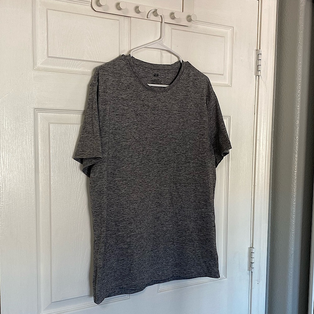 H&M Slim Fit Gray T-Shirt